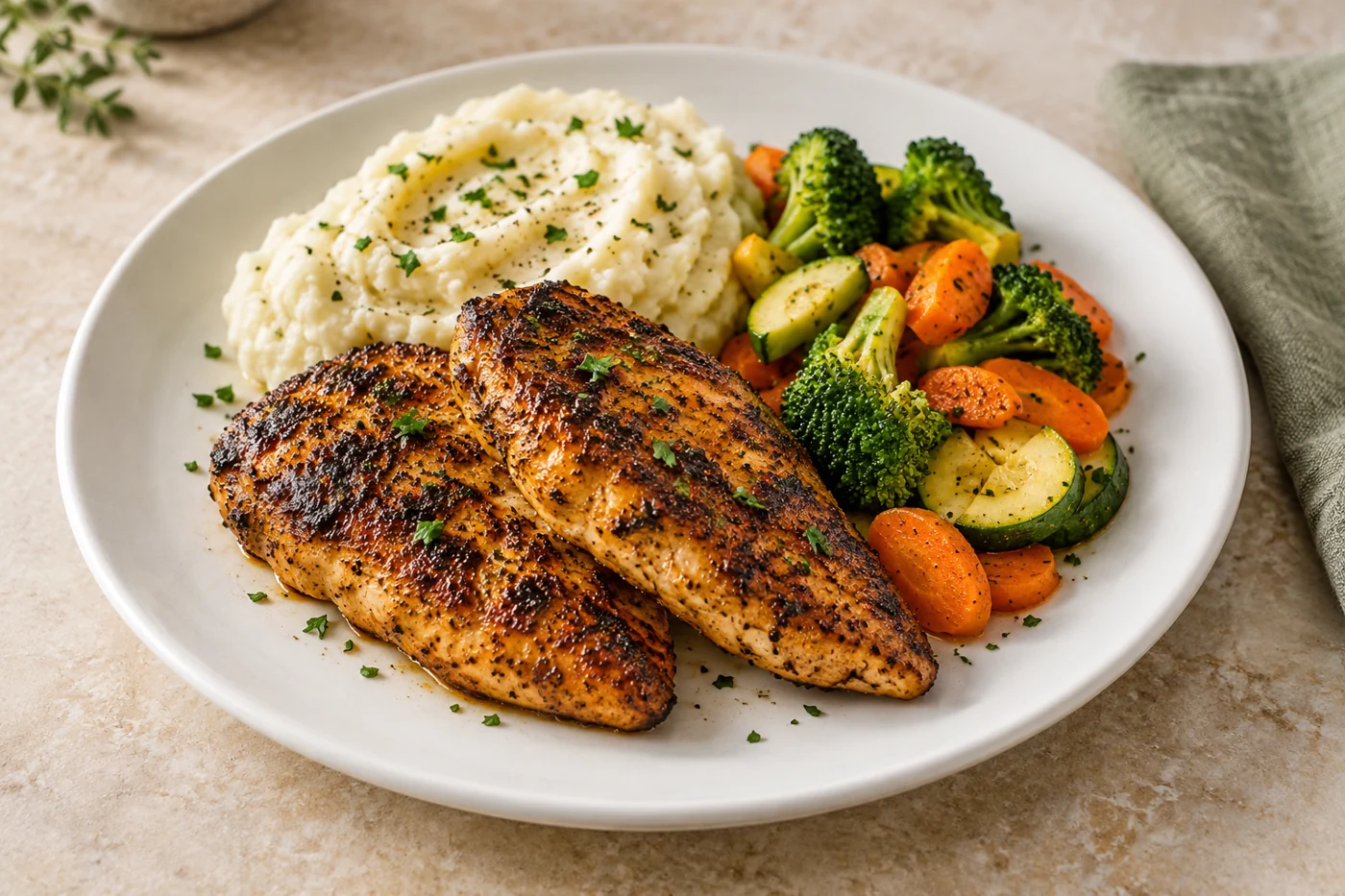 Grilled Chicken Plate
