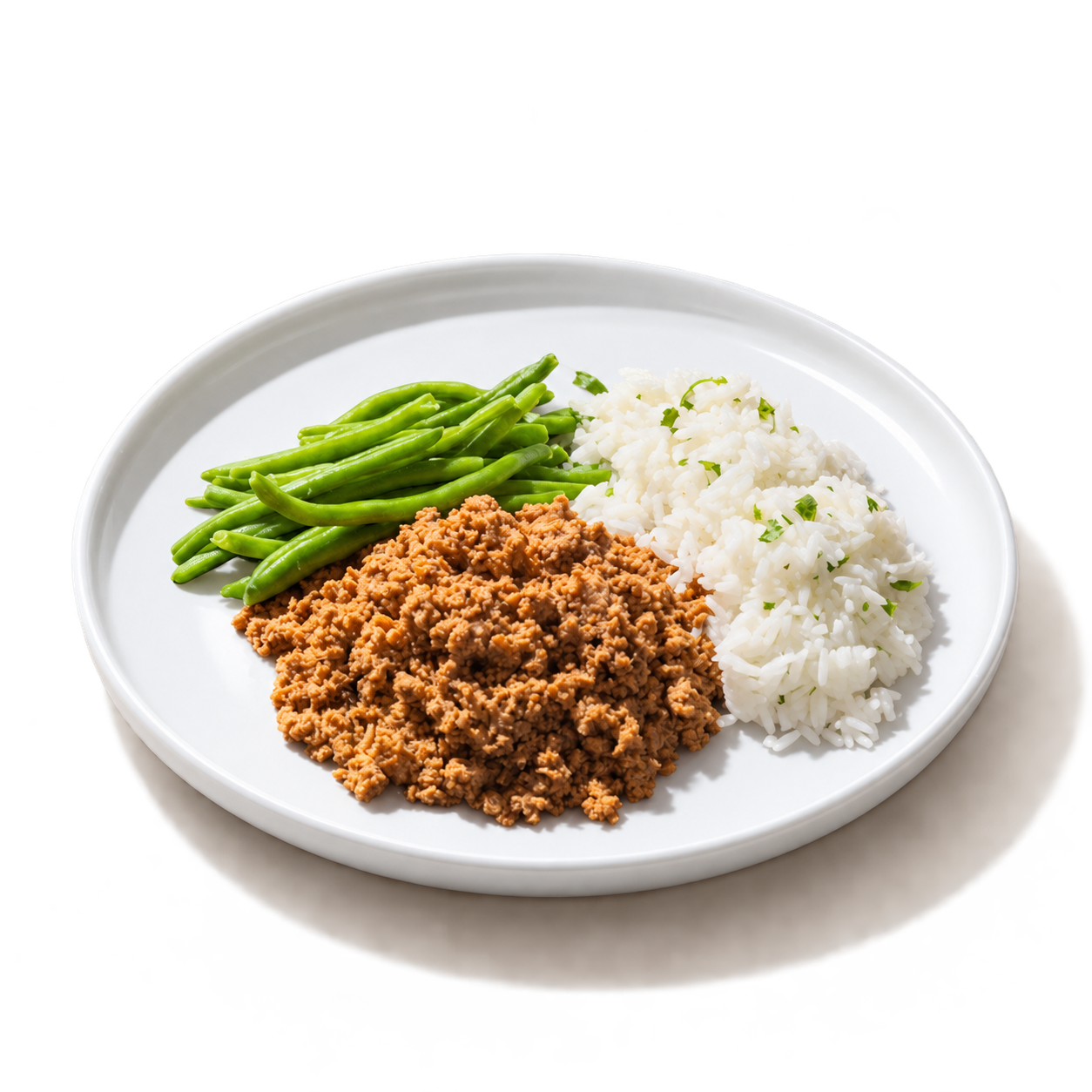 Ground Turkey, Jasmine Rice & Green Beans