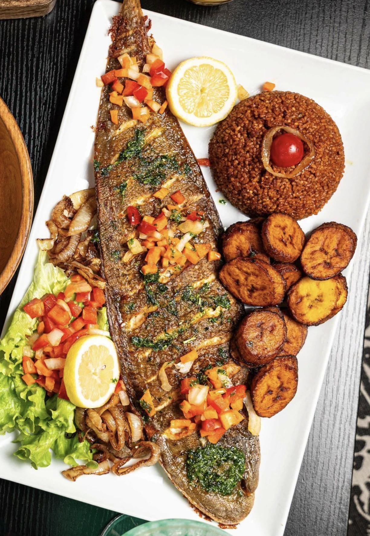 Jollof & Whole Fish